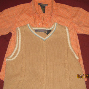 KENNETH COLE REACTION SHIRT TOP VEST